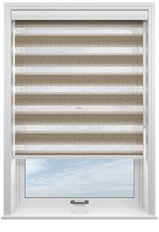 Magnum, Teak - Motorised Day and Night Blind